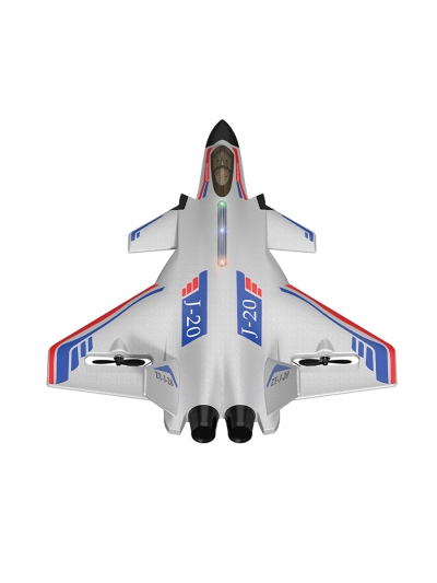 Радиоуправляемый самолет Sky Whisper, серебряный, с пультом управлени-2