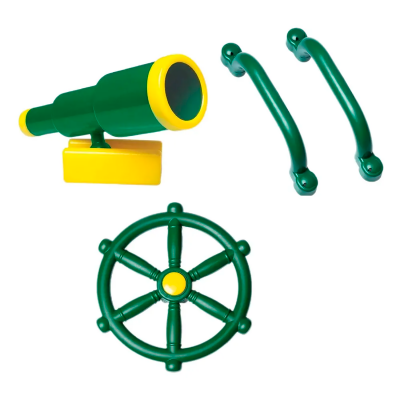 Комплект оборудования детской игровой площадки Exploring, зеленый-1