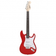 Электрогитара для начинающих Set de Guitare, красная, комплект Premium