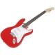 Электрогитара для начинающих Set de Guitare, красная, комплект Premium