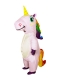 Надувной костюм Единорог, розовый